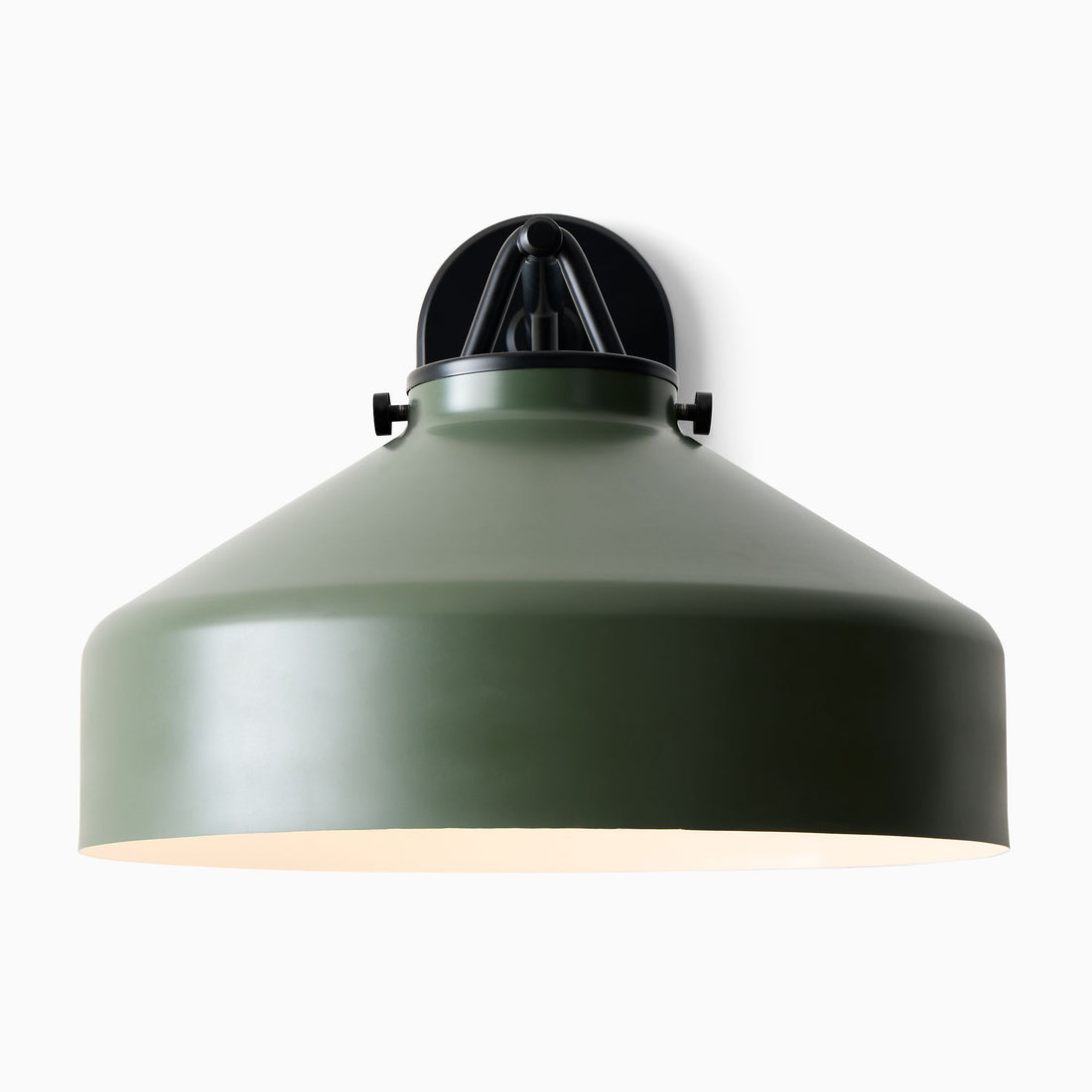 Modern Bell Jar Glass Sconce - Nordic Matte Metal Wall Light Outdoor