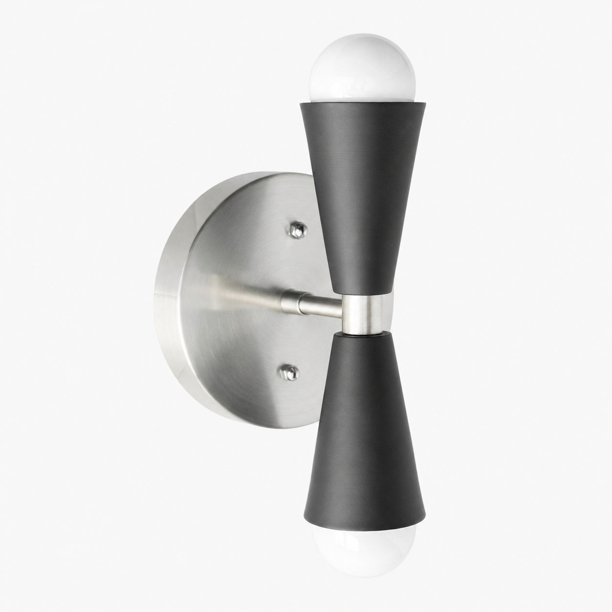 Pyralis Cone Linear Statement Wall Sconce - Modern Two Light Fixture