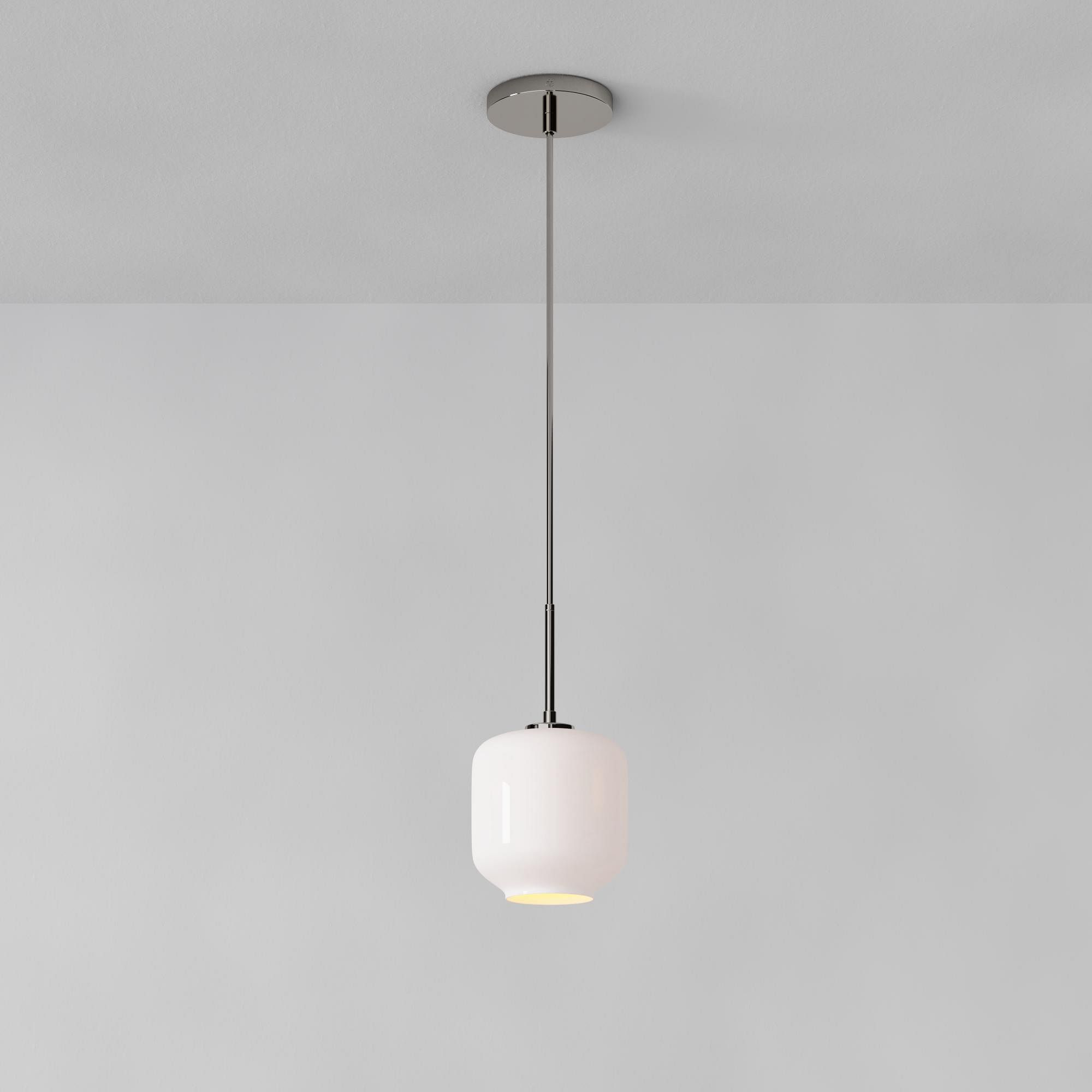 Lumivelle Pebble Pendant Light - Adjustable Glass Shade - Modern Lighting