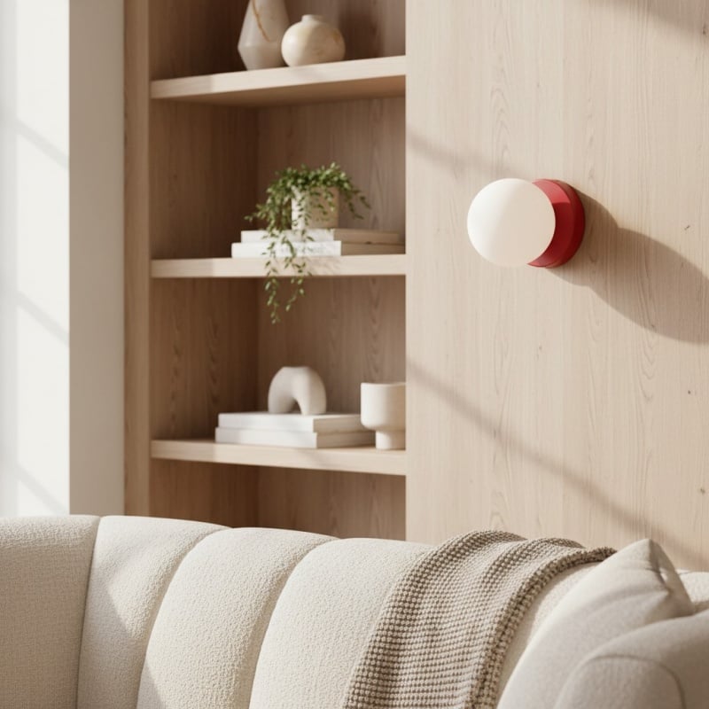 Nuevola Soft Sculptural Wall Light - Minimal Decorative Wall Lamp for Modern Indoor Spaces