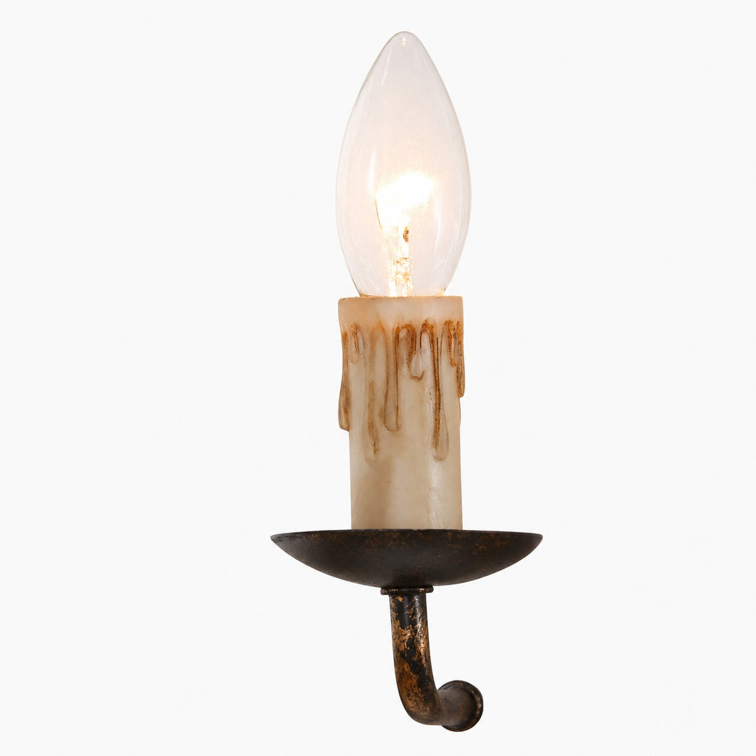 Boho Rustic Cube Sconce