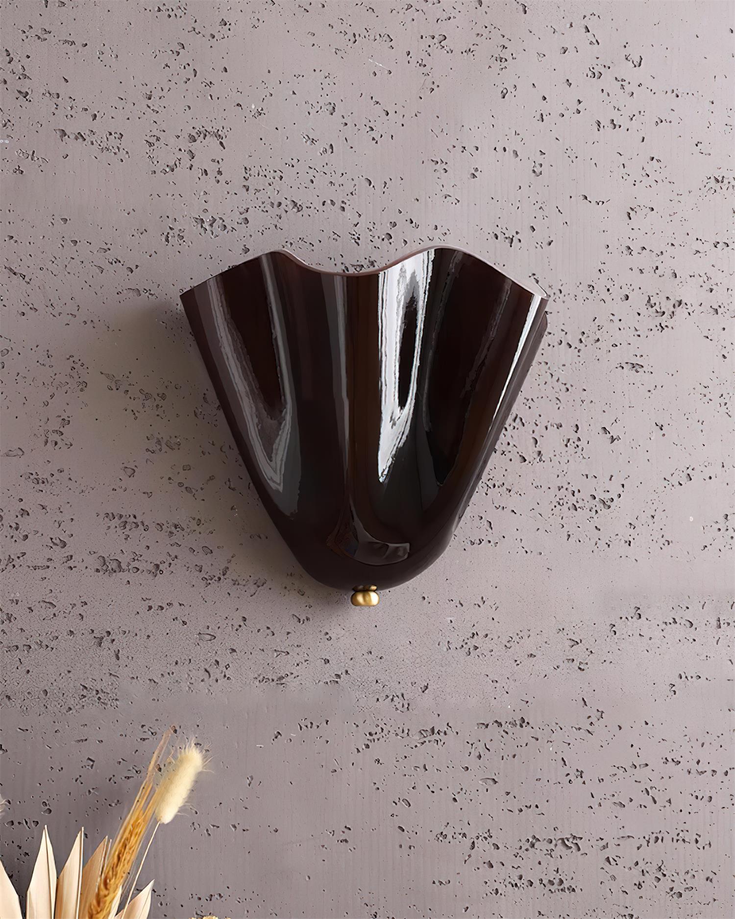 Bellina Modern Wall Light - Artisanal Glass Vera Lamp for Interior Decor