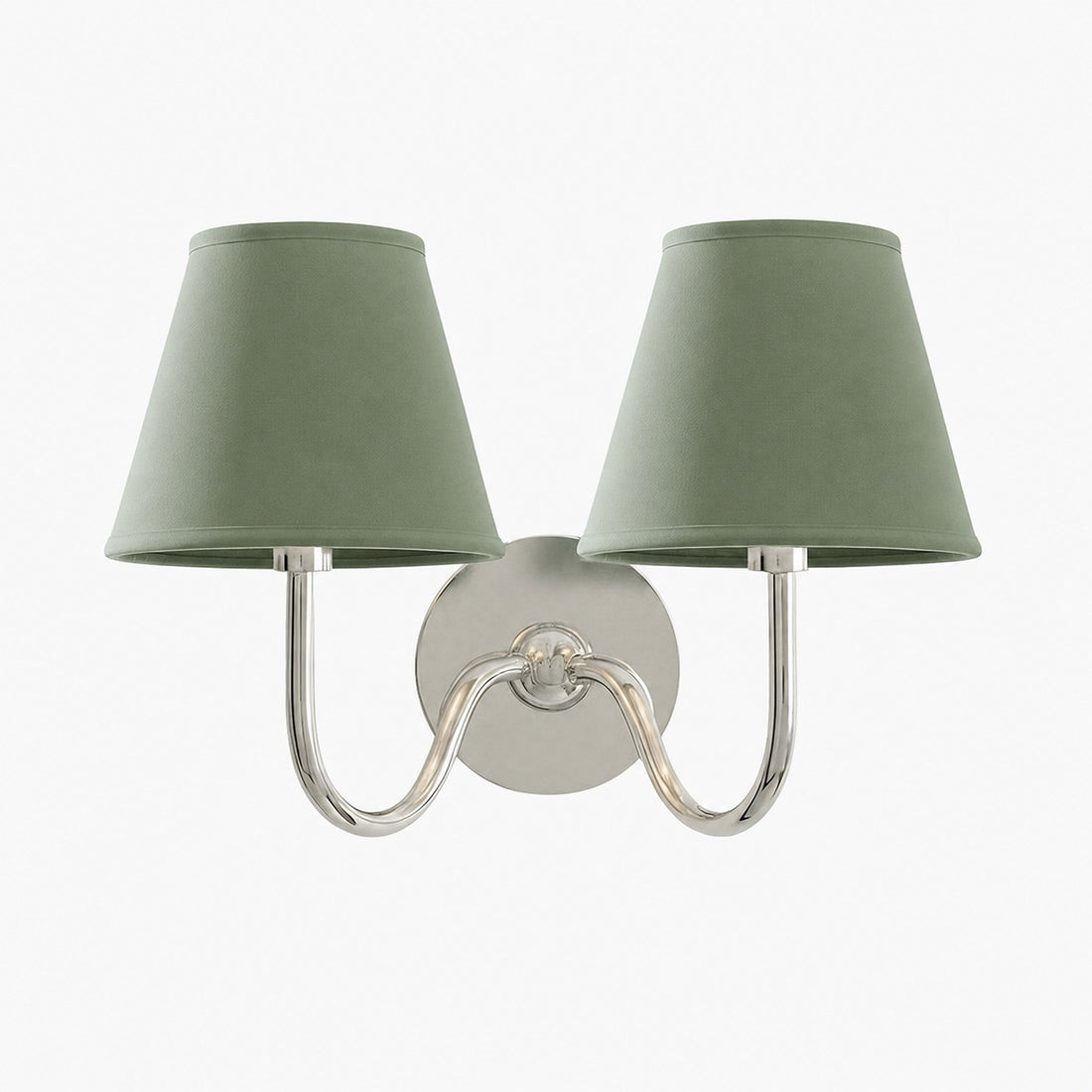 Luvora Vintage Pleated Shade Wall Lamp - Modern Brass Linen Wall Lighting