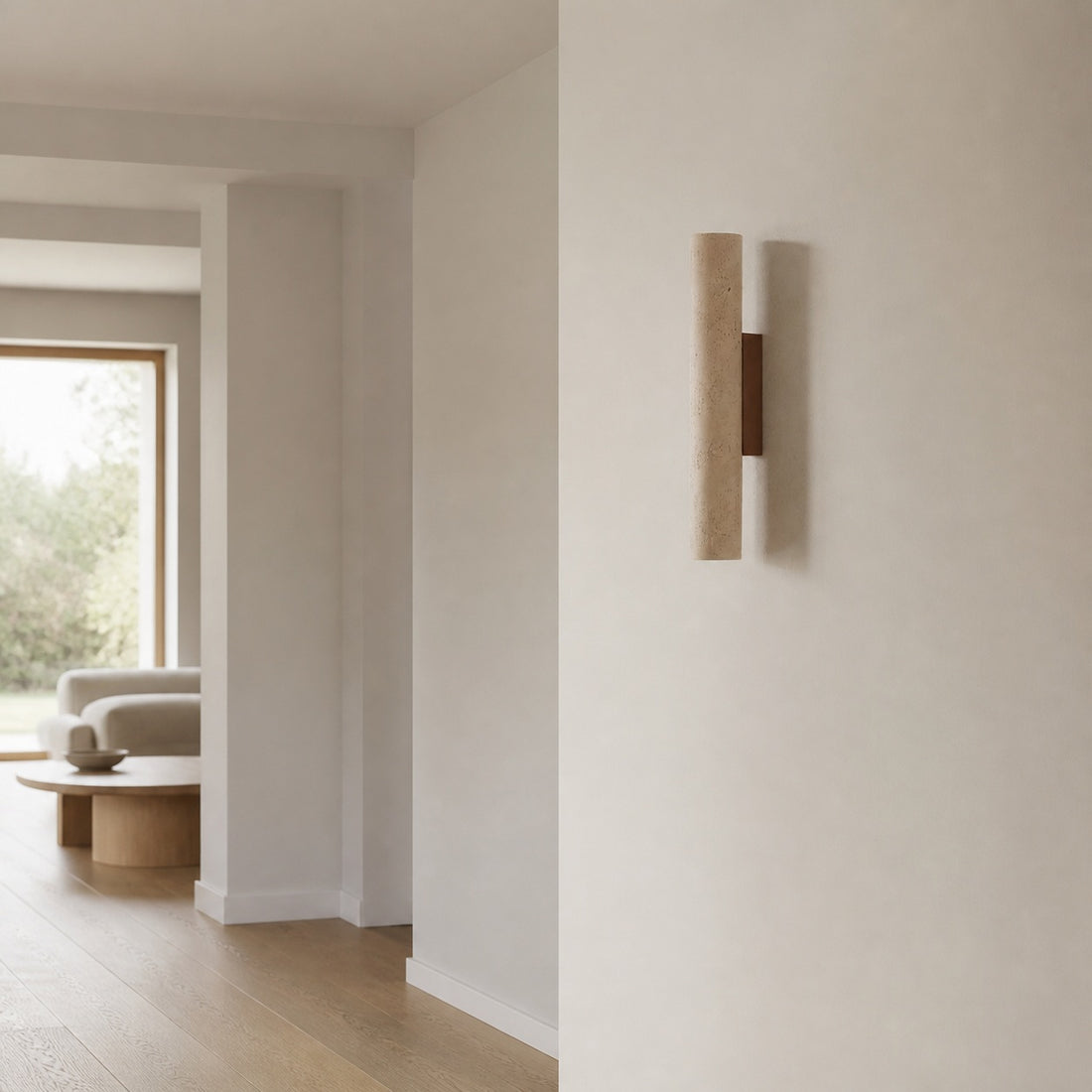 Velstrix Contemporary Wall Light Clean Geometric Form Wall Lamp - Modern Interior Style for Hallway