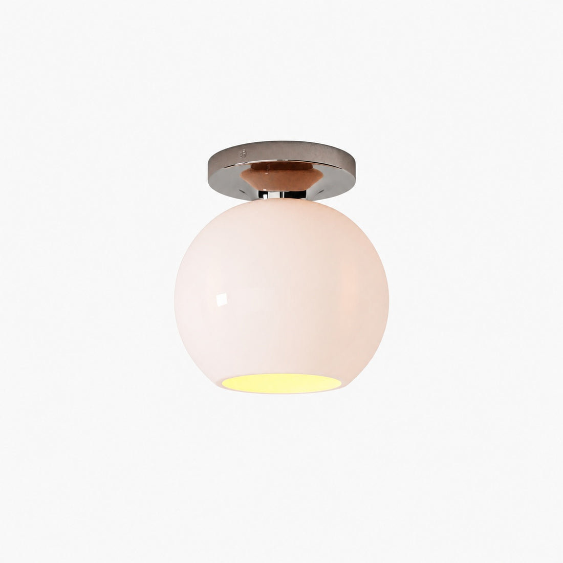 Selvion Modern Globe Pendant Light - Damp-Rated Bathroom Lighting - Luxe Glass Shade