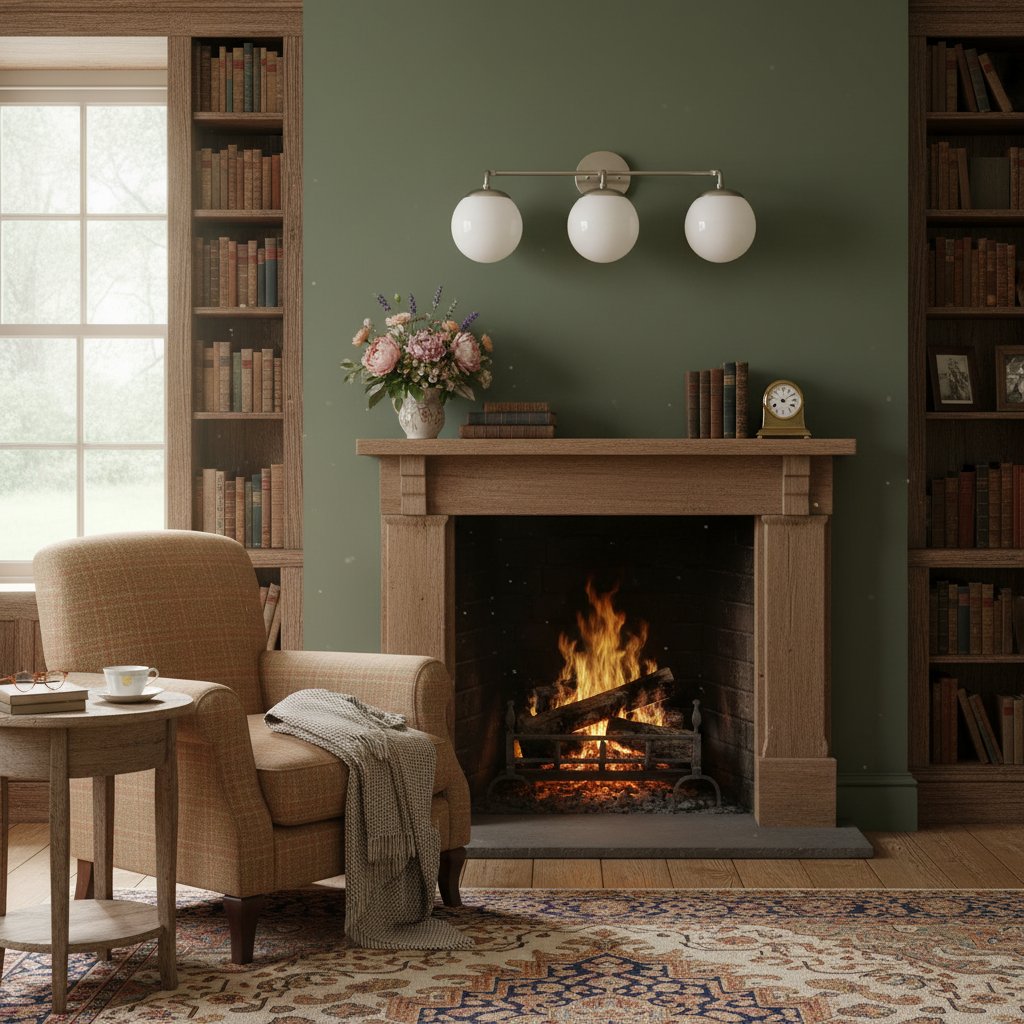 Glorica Glass Wall Sconce - Modern Vintage Vanity Light Fixture