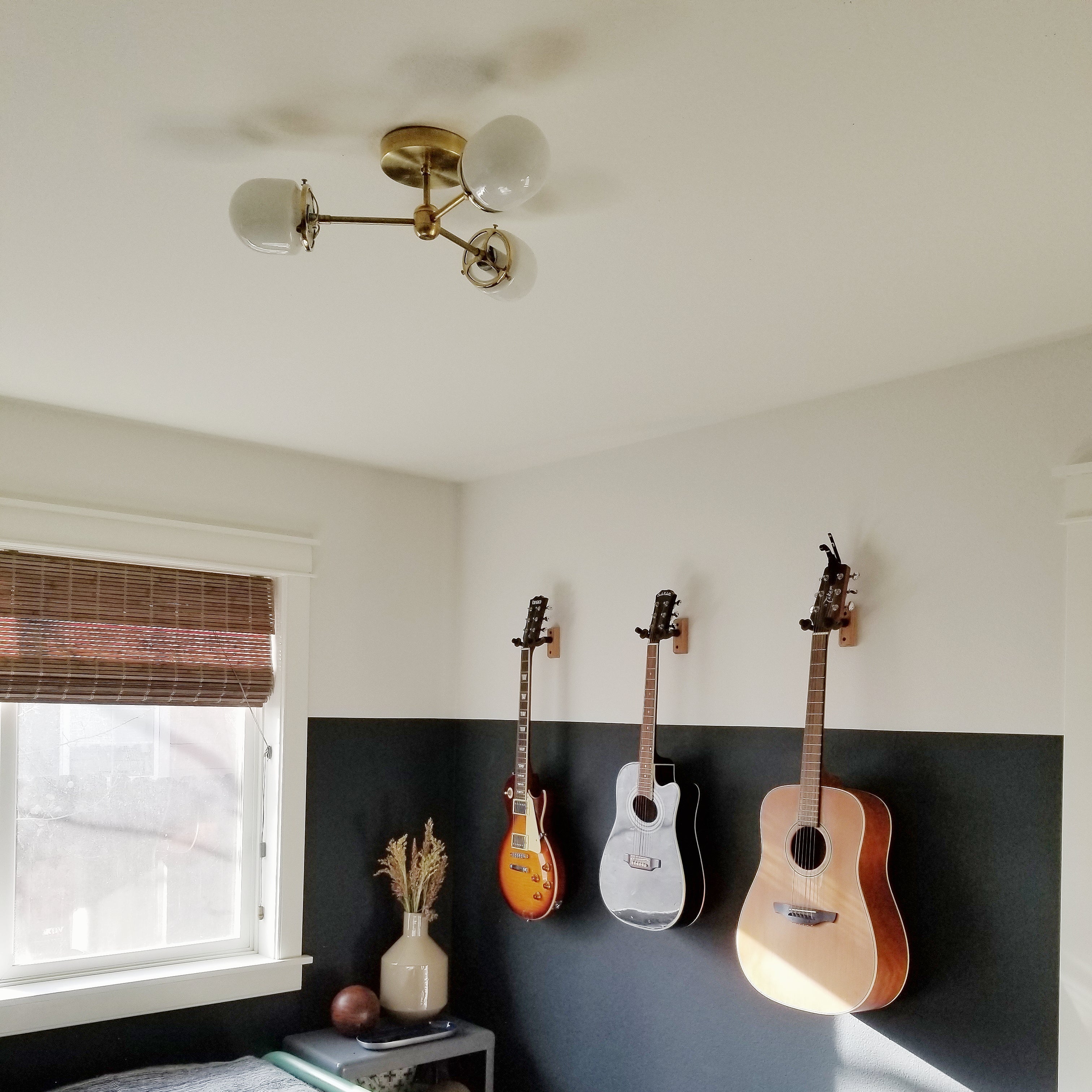 Glass Tube Light Fixture With Modern Metal Finishes For Wall & Ceiling