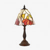TF Botanica Decorative Table Lamp – Colourful Floral Glass Lamp for Cozy Interiors