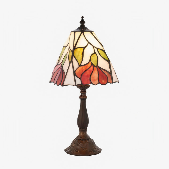 TF Botanica Decorative Table Lamp – Colourful Floral Glass Lamp for Cozy Interiors