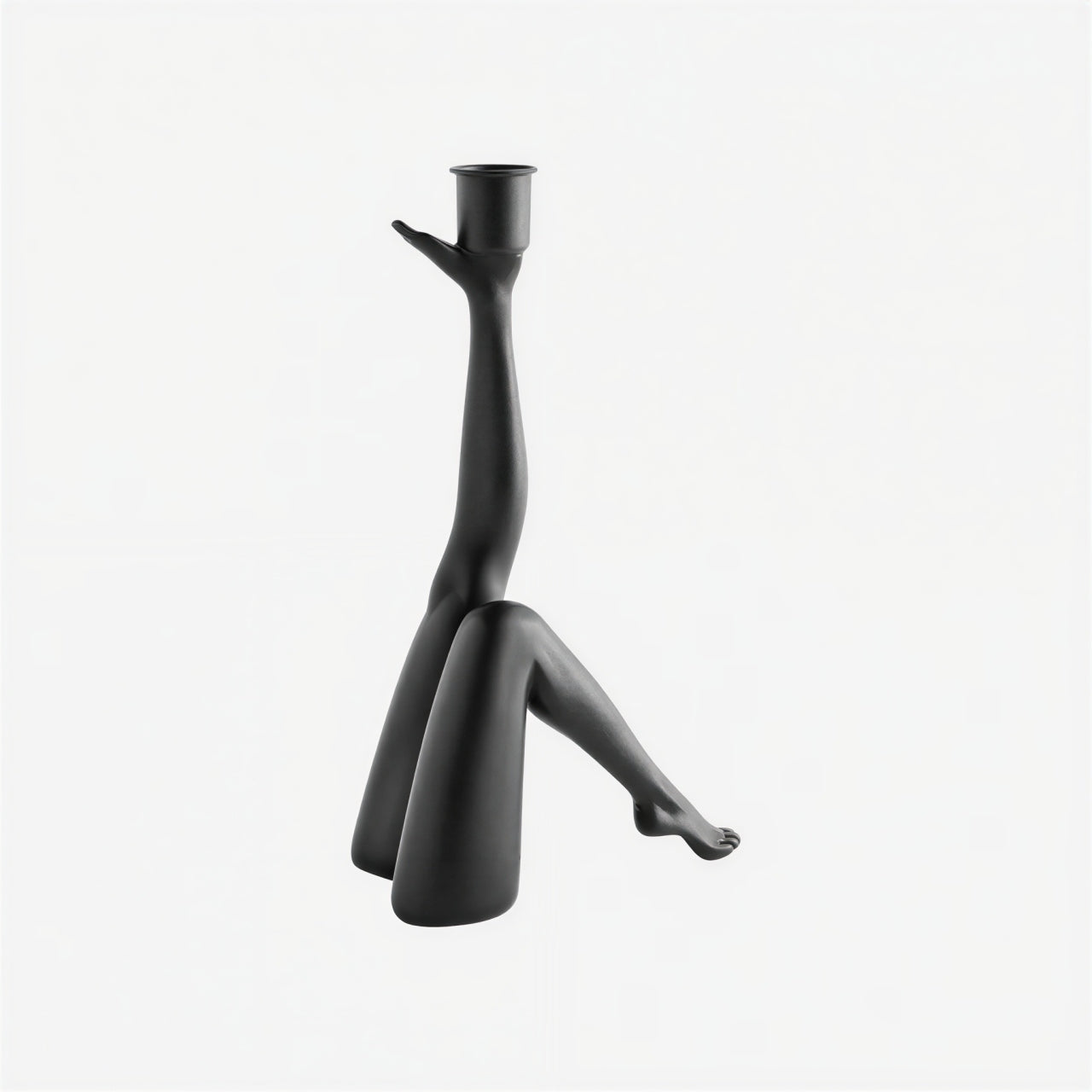 Kickra Modern Designer Candle Holder with Gold Leg-Inspired Base U22