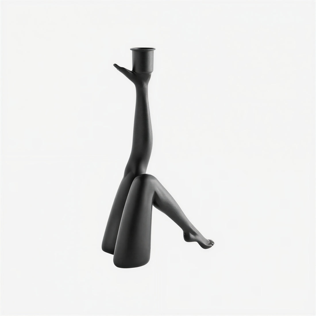 Kickra Modern Designer Candle Holder with Gold Leg-Inspired Base U22