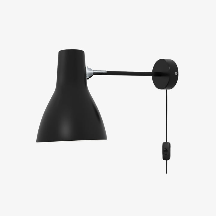 Type 75 Contemporary Adjustable Wall Light with Metal Shade for Home Use