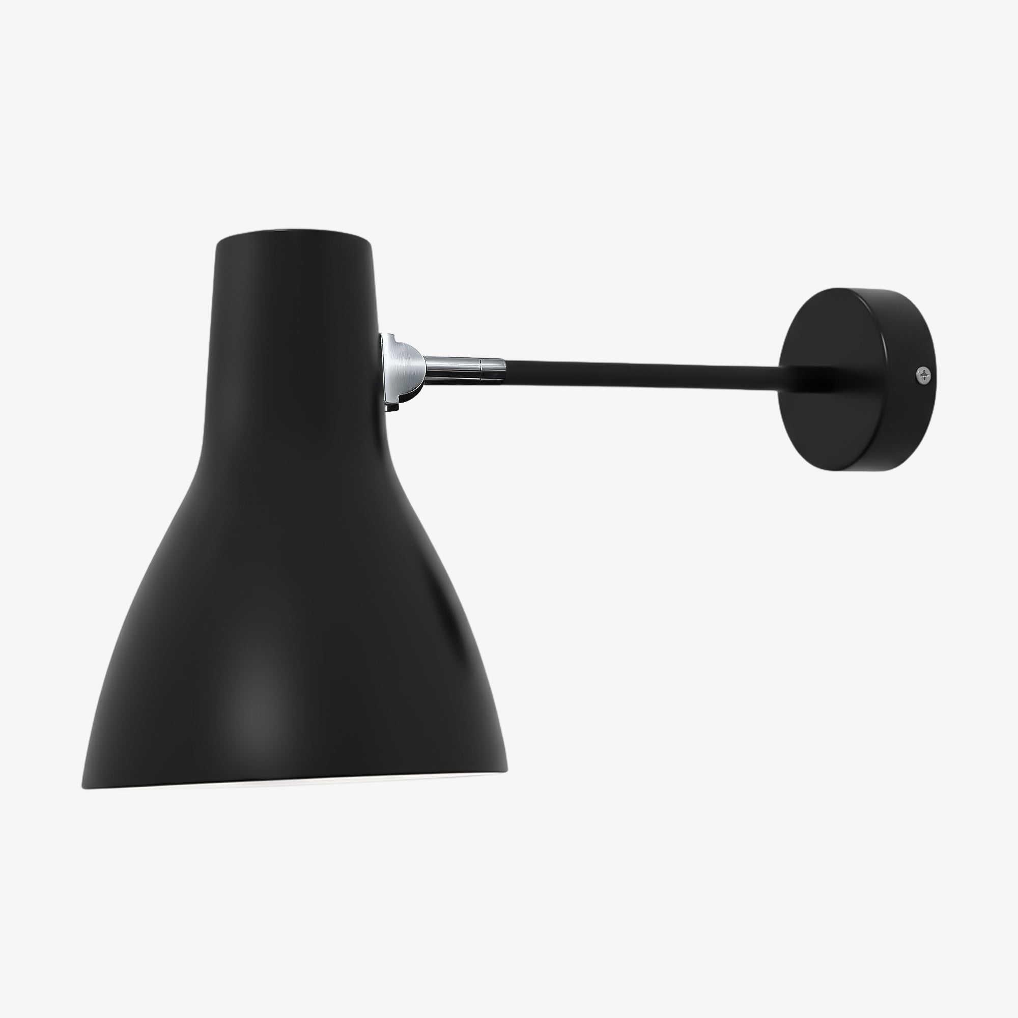 Type 75 Contemporary Adjustable Wall Light with Metal Shade for Home Use