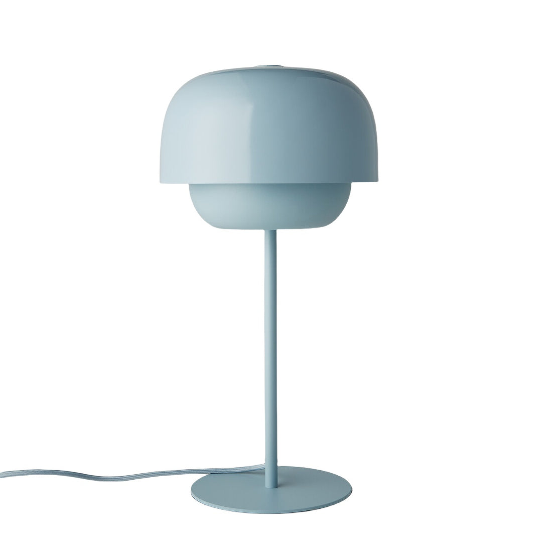 Nordic Mushroom Glass Table Lamp – Stained Glass Bedside Light