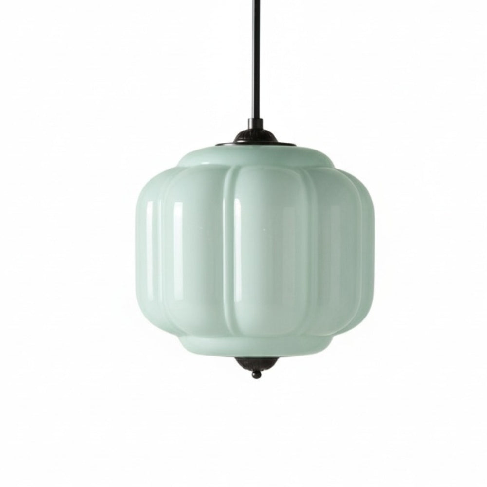 American Vintage Eloise Pendant Lamp With Glass Shade