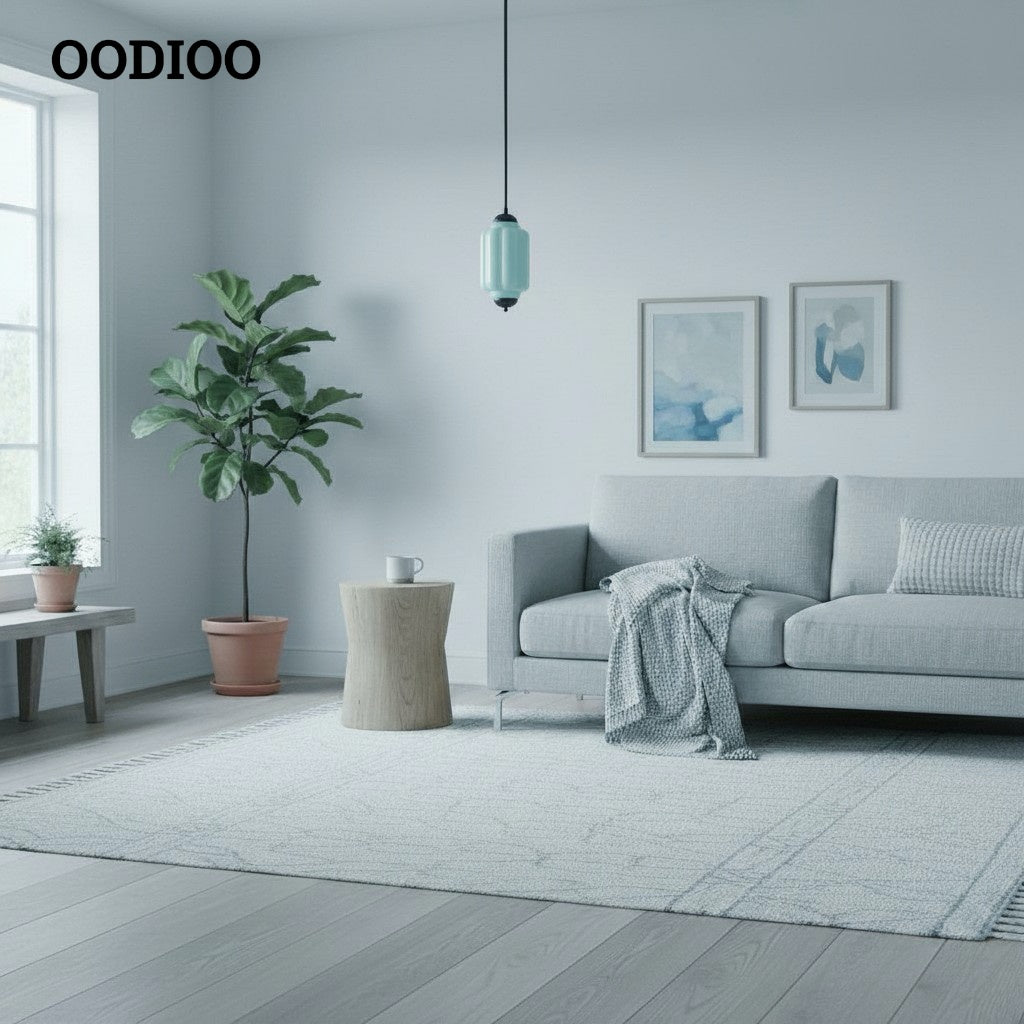 Eloise Simple Glass Irregular Lantern Pendant Lamp