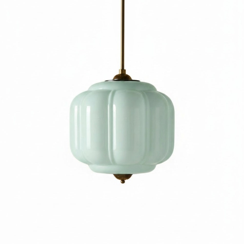 American Vintage Eloise Pendant Lamp With Glass Shade