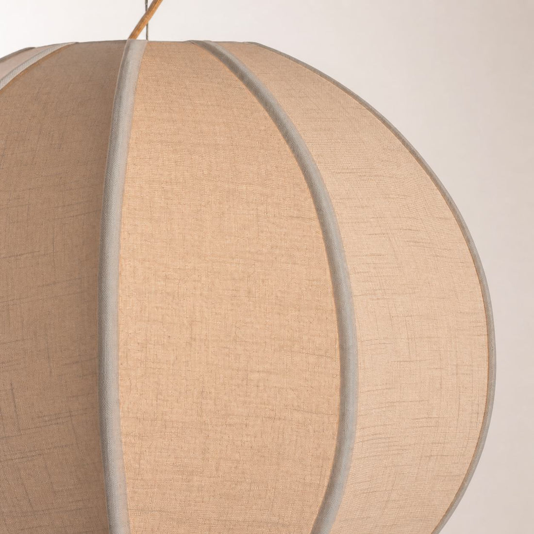 Alvian Pendant Light - Linen Shade with Adjustable Height for Cozy Dining