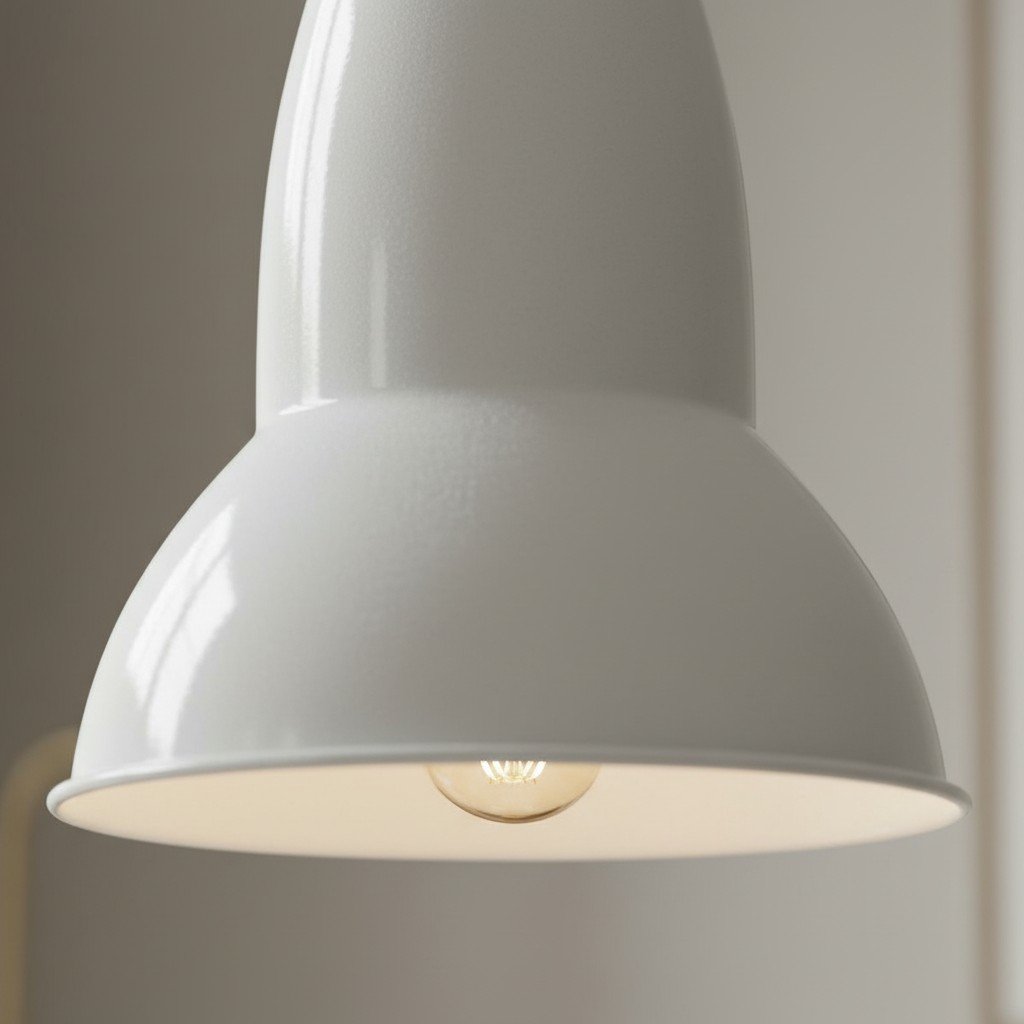Original 1227 Minimalist Classic Pendant Light with Metal Shade for Dining Area