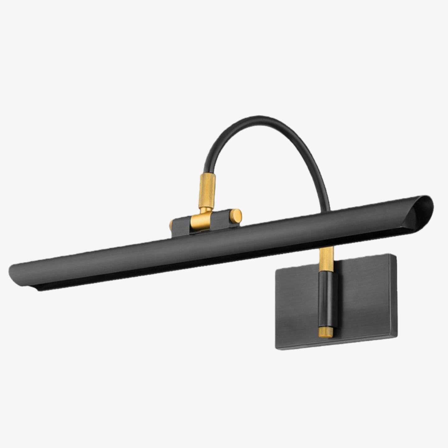 Aurix Picture Light - Slim Shade Artwork Illumination Metal Finish Wall Fixture for Gallery