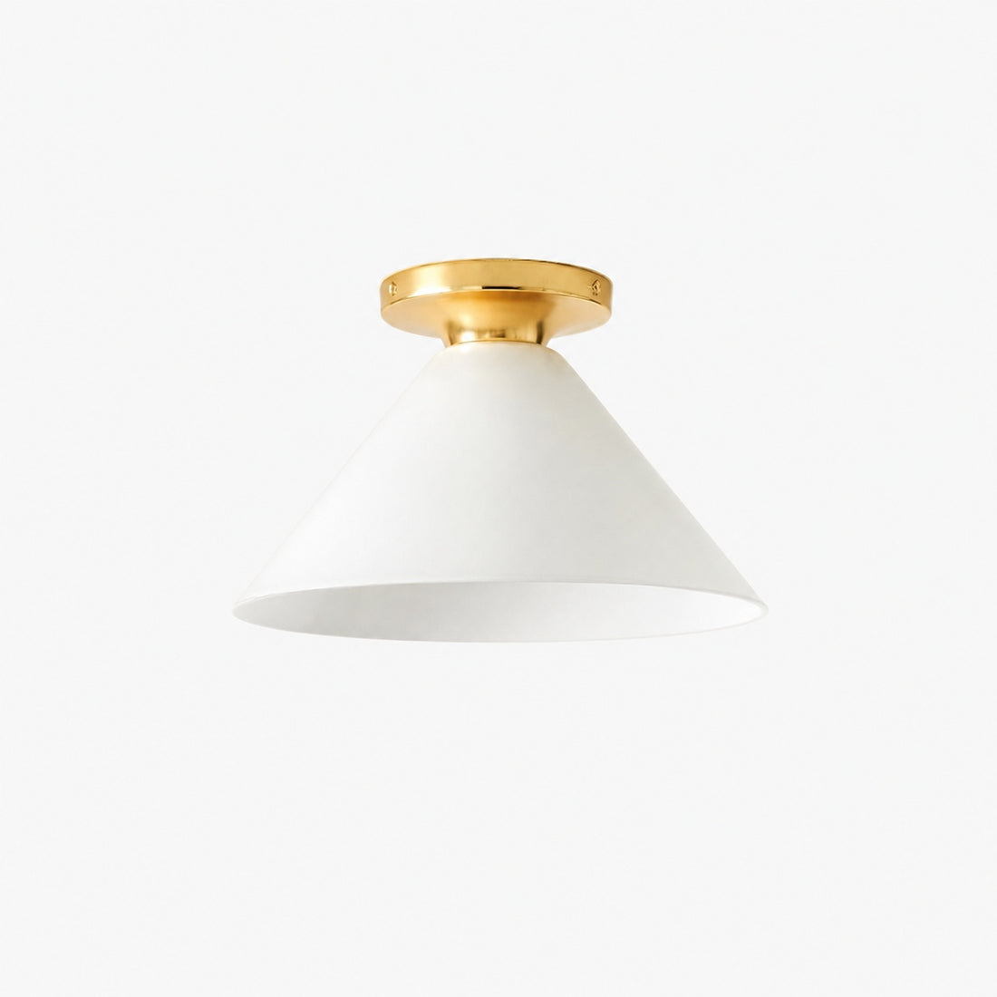 Conica Cone Flush Mount – Glass Ceiling Light for Modern Spaces
