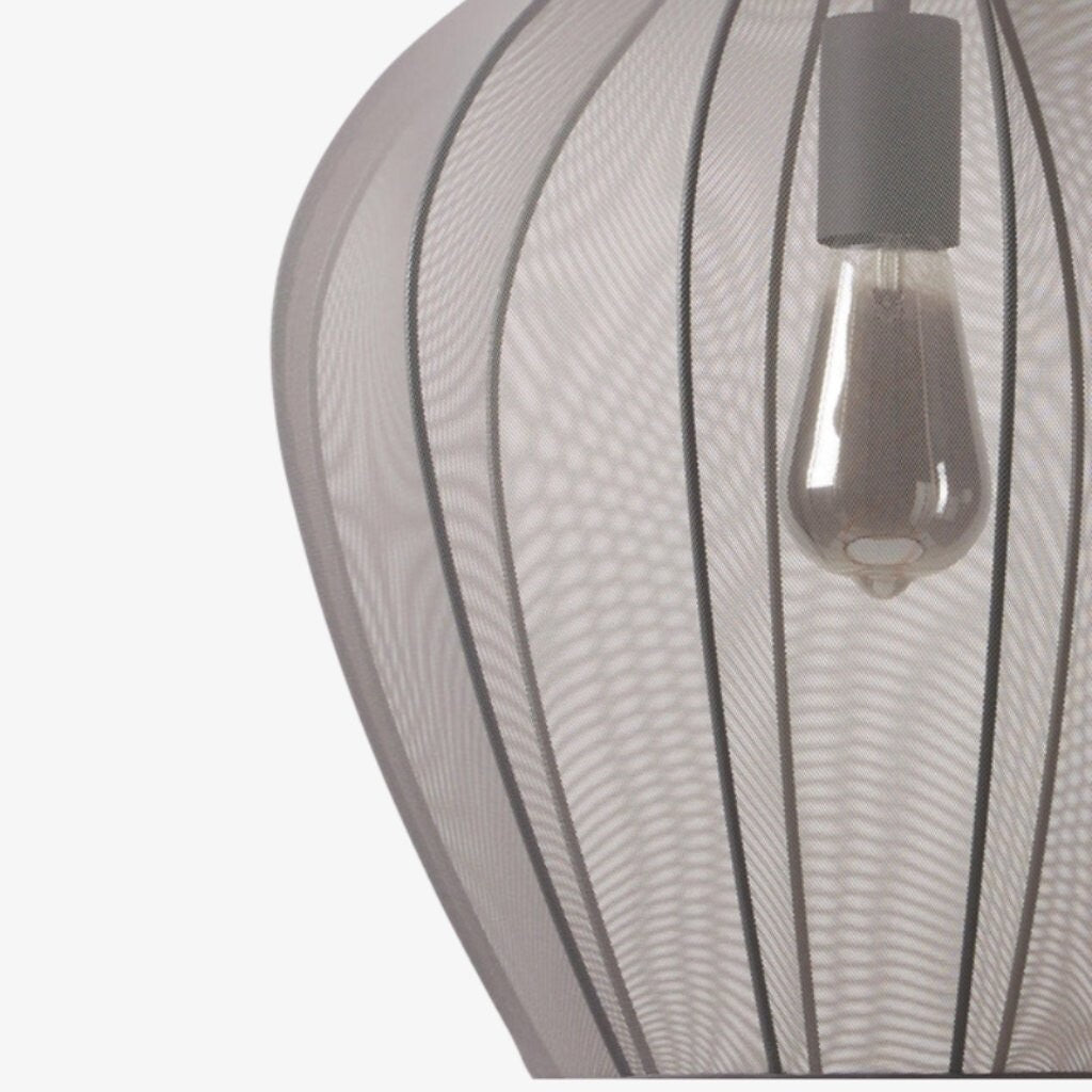 Lumifil Modern Mesh Pendant Light - Hanging Fabric Lghts are Suitable for Dining Rooms or Kitchen Islands