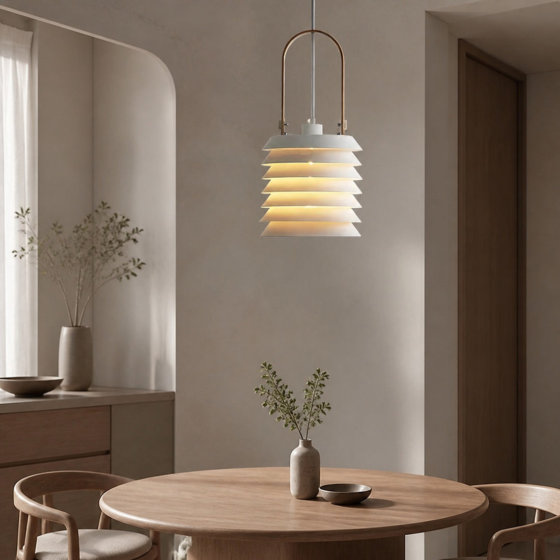 Minimalist Lantern Pendant Lamp