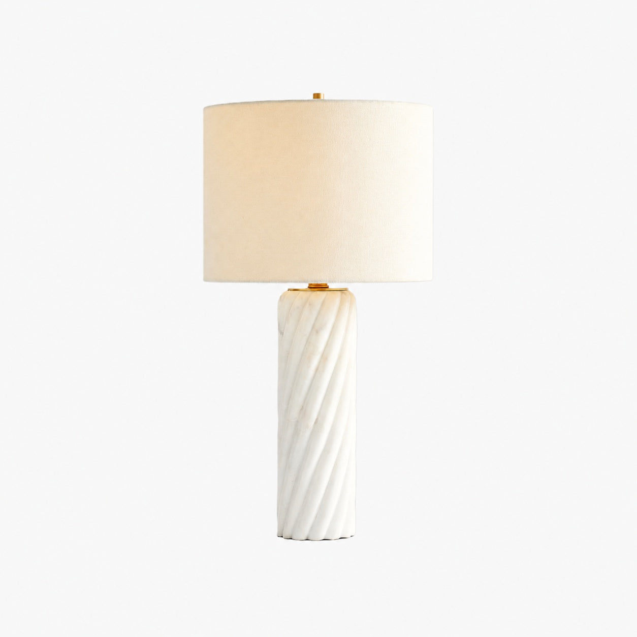 Albi Sculpture Marble Table Lamp – Minimalist metal design suitable for bedroom or living room