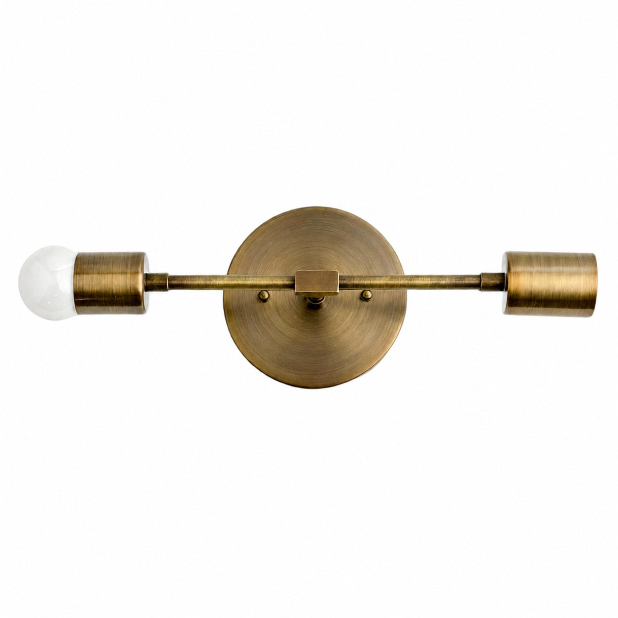 Mobilux Line Minimalist Vanity Light Fixture - Mid Century Bathroom Sconce