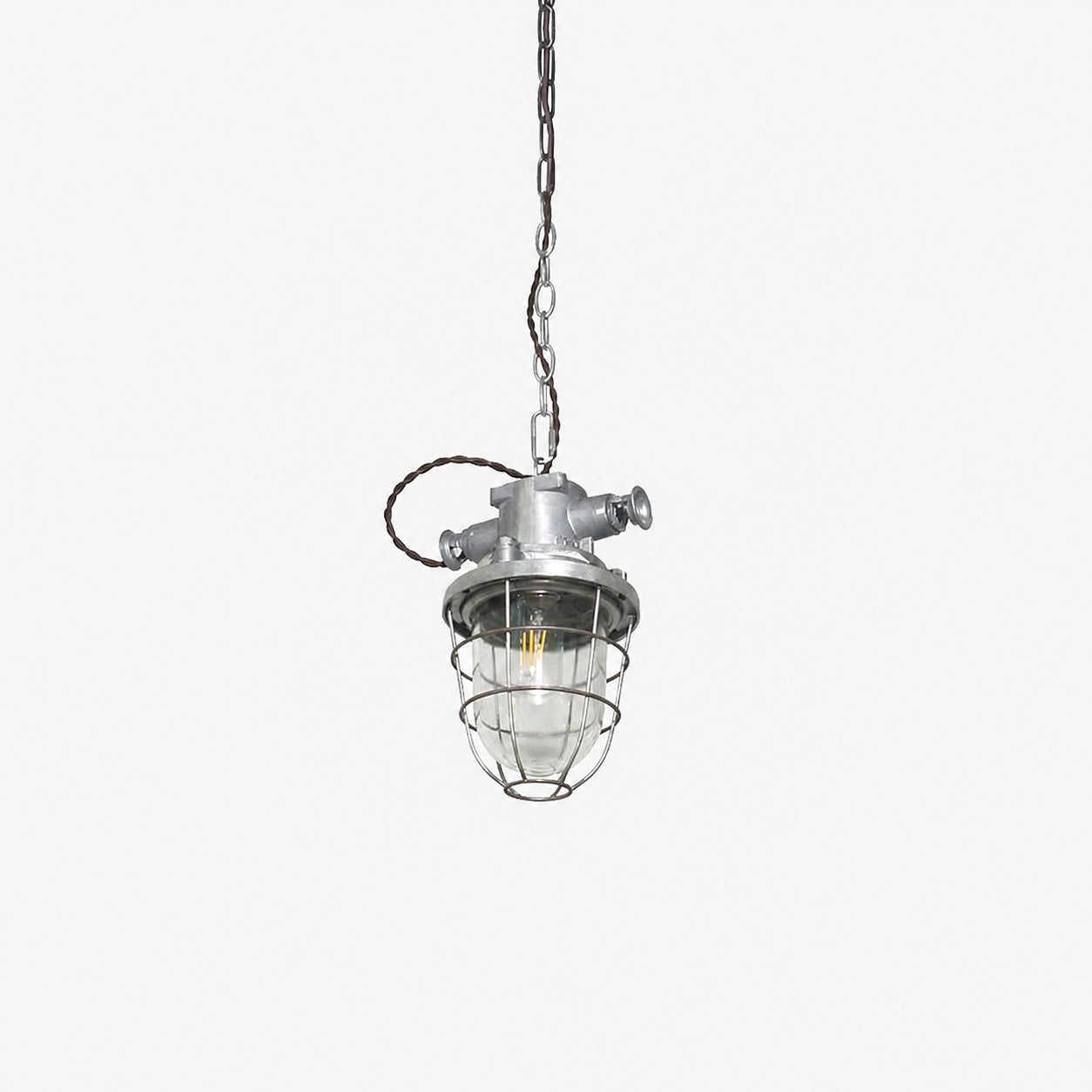 Bulkhead Cage Pendant Light
