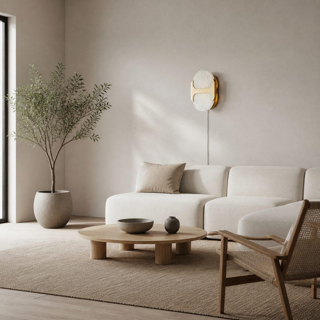 Alinara Wall Light - Alabaster Modern Classic Sconce for Luxury
