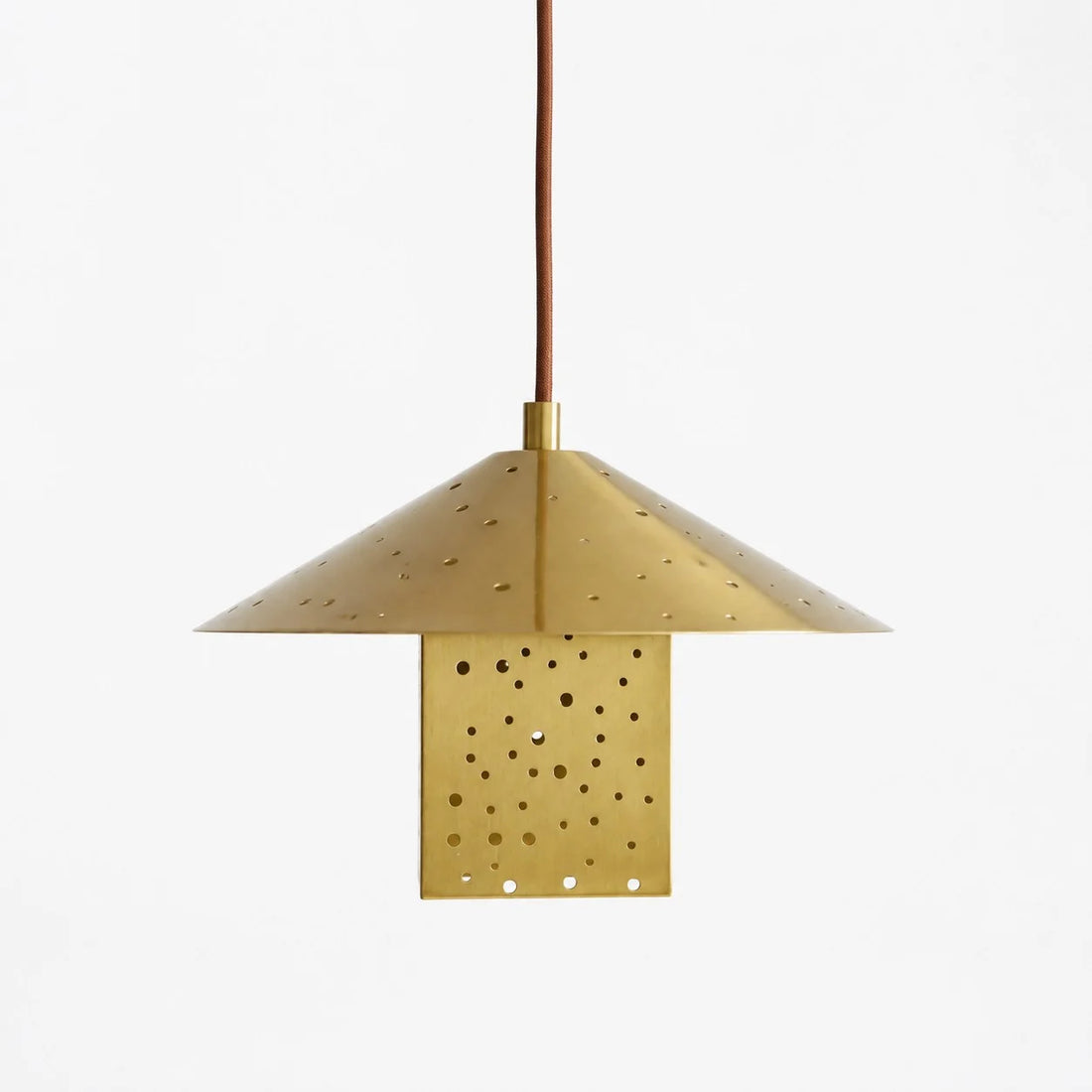 Bauhaus Hollow Silver Single Pendant Light