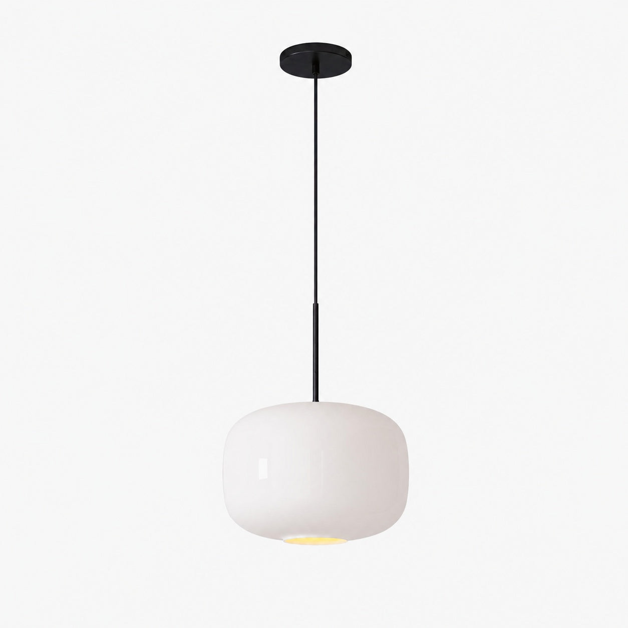 Lumivelle Pebble Pendant Light - Adjustable Glass Shade - Modern Lighting