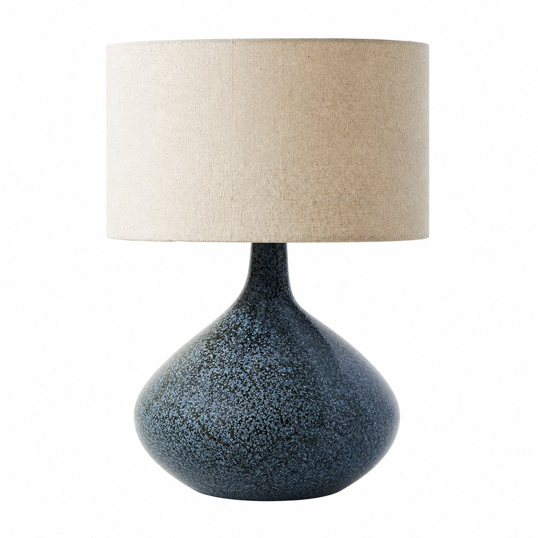 Lumo Modern Asymmetrical Table Lamp - Artistic Ceramic Body Ambient Lighting for Contemporary Home and Office
