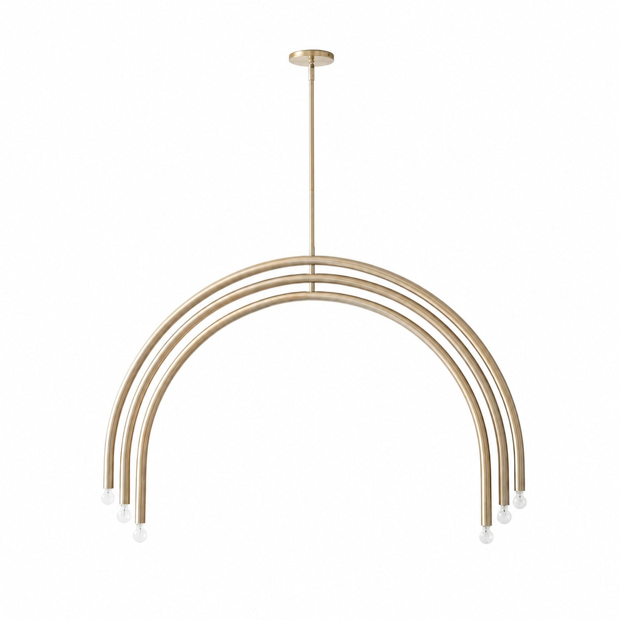 Borvia Arc Chandelier - Simple Modern Rotatable Lamp Arm