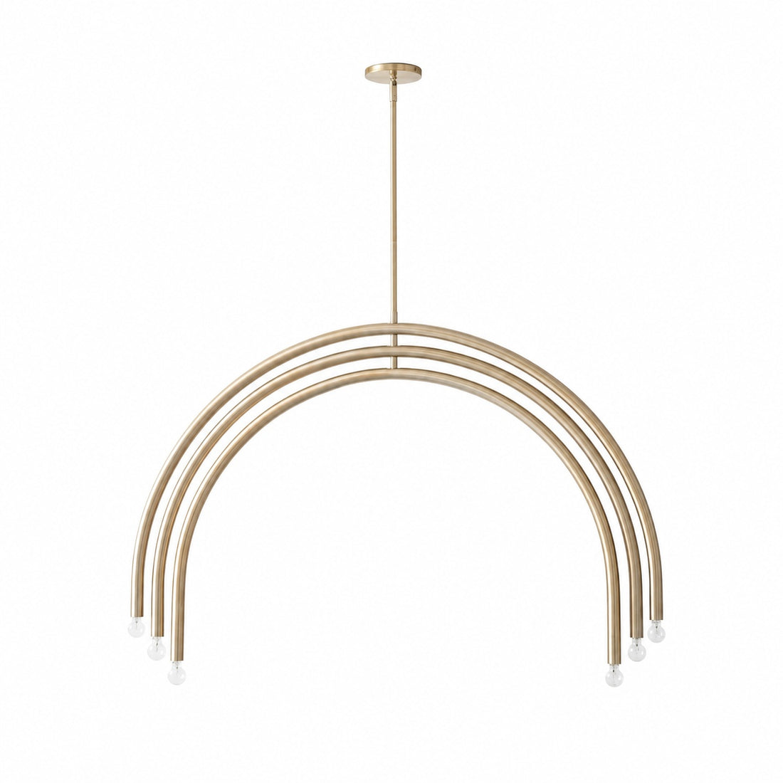 Borvia Arc Chandelier - Simple Modern Rotatable Lamp Arm