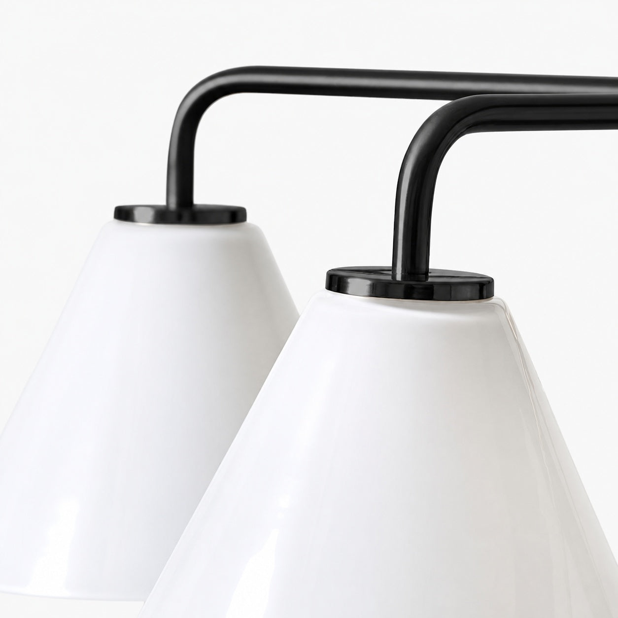 Conica Sculptural 5-Light Cone Chandelier - Modern Glass Lighting for Home