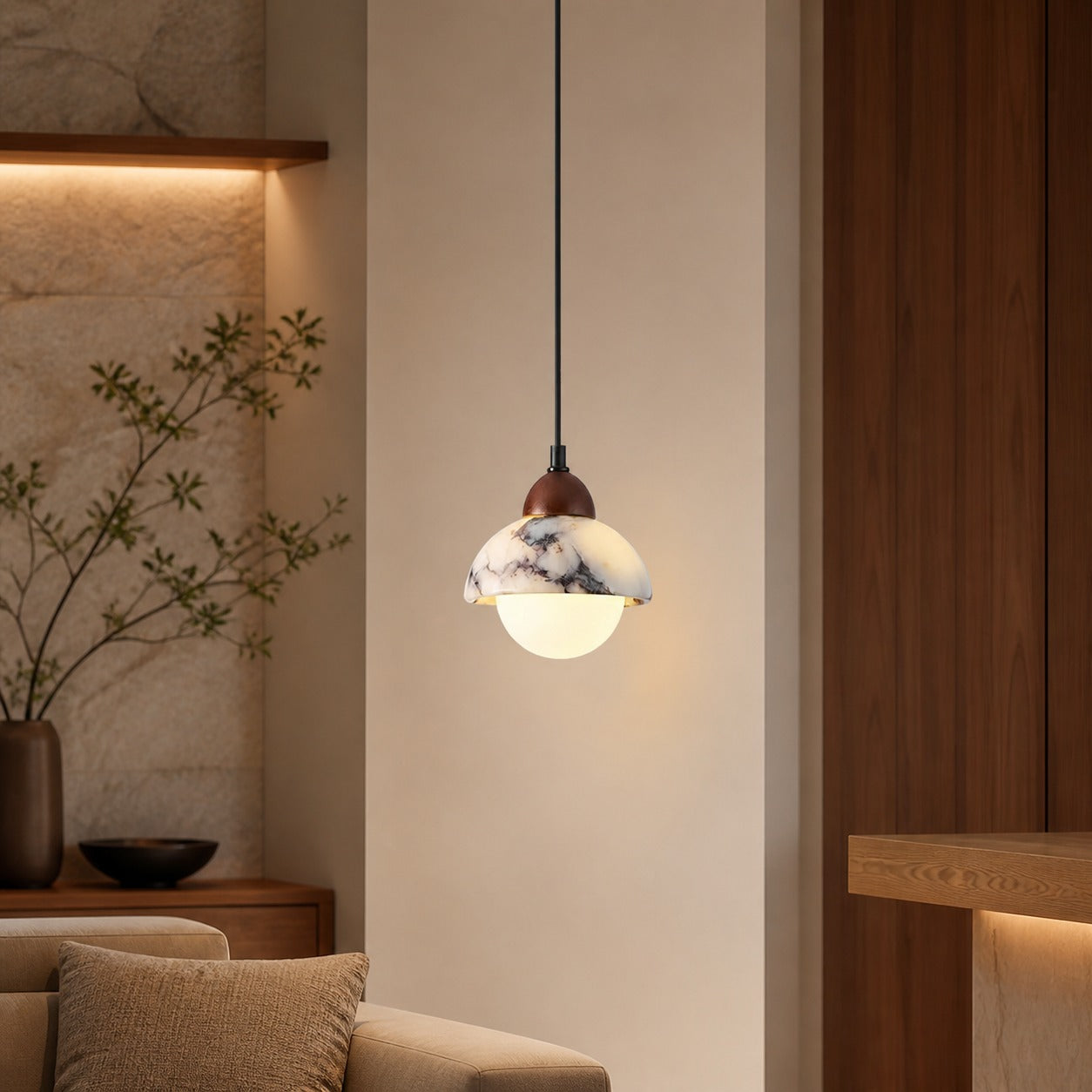 Polaris Marble Pendant Lamp