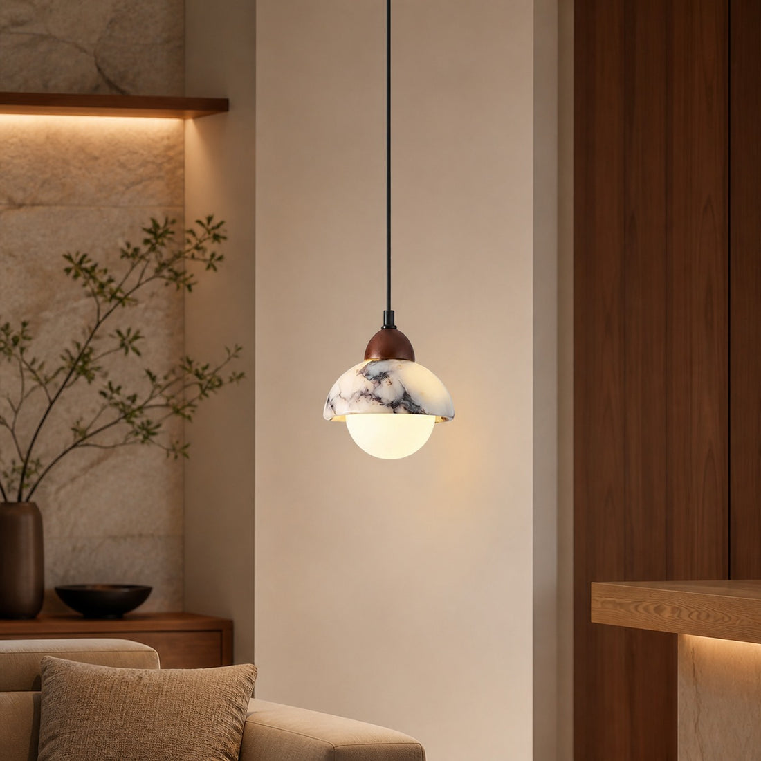Polaris Marble Pendant Lamp