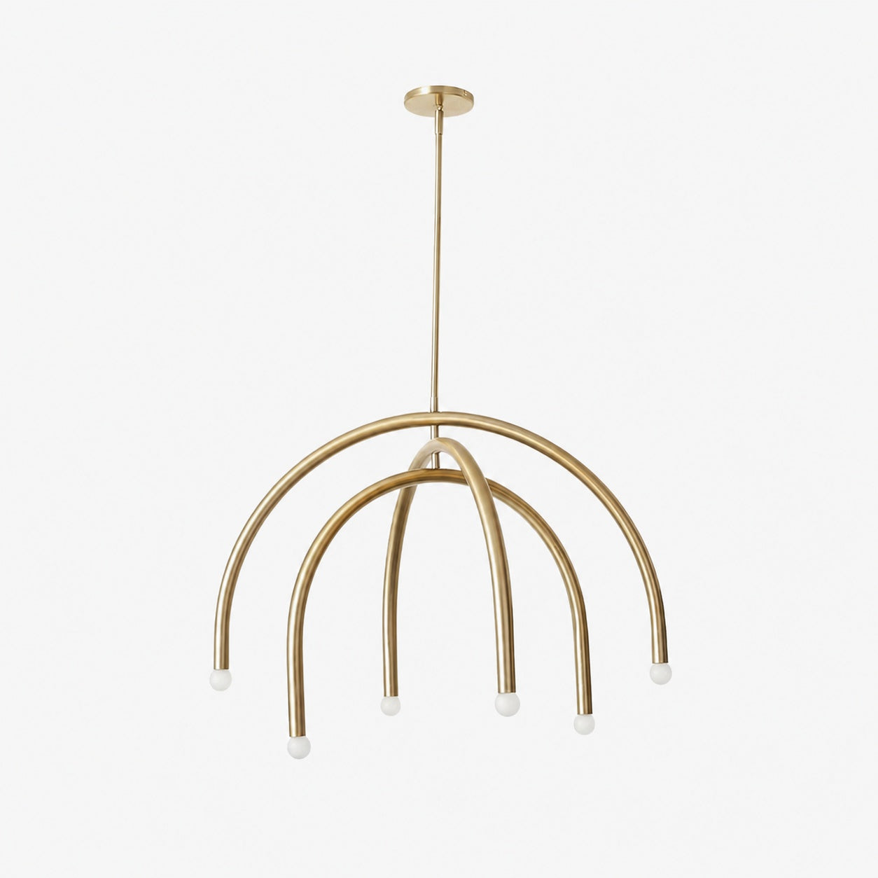 Borvia Arc Chandelier - Simple Modern Rotatable Lamp Arm
