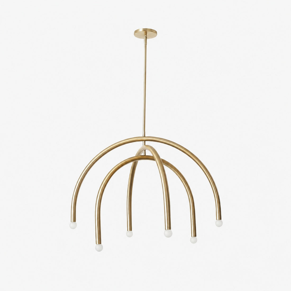 Borvia Arc Chandelier - Simple Modern Rotatable Lamp Arm