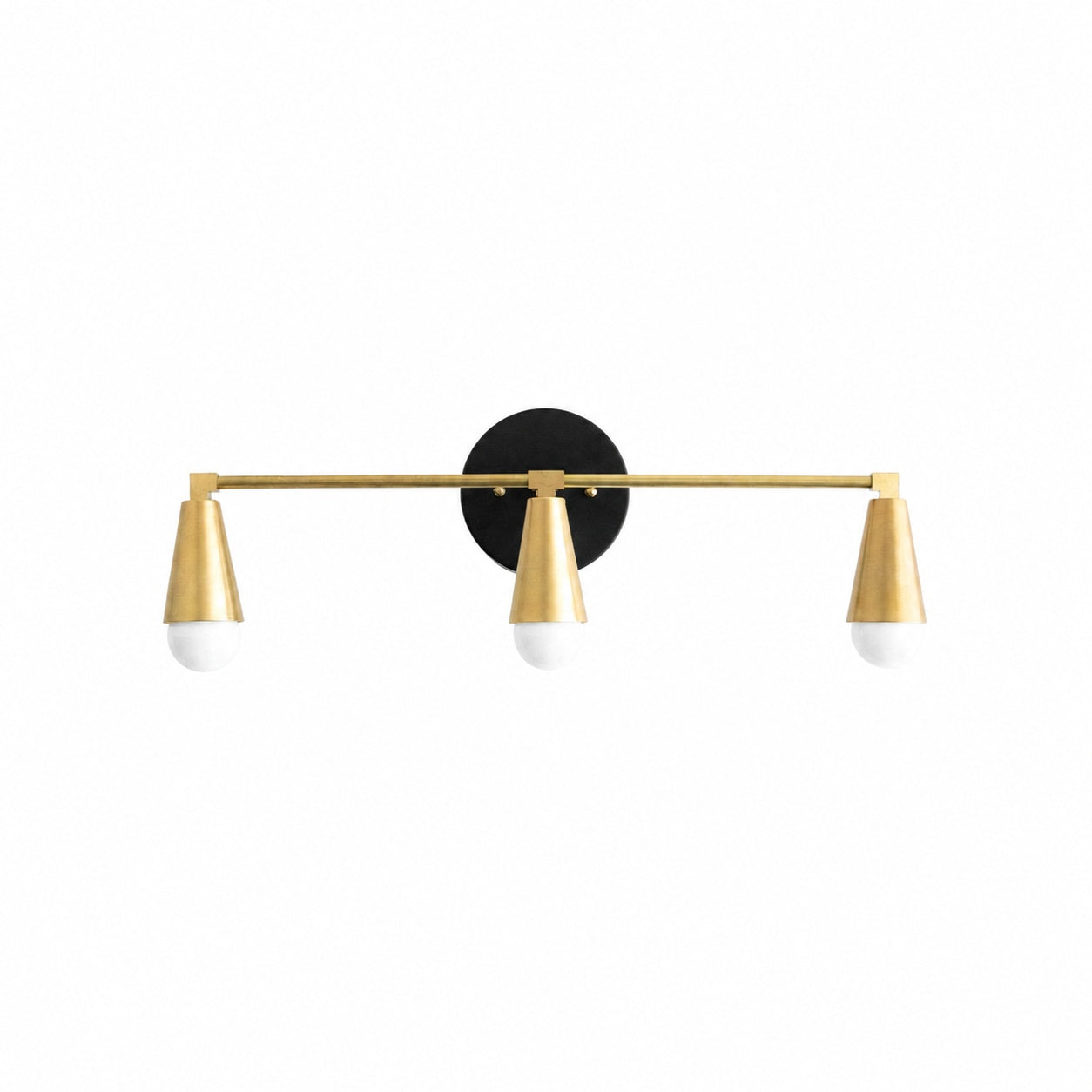 Pyralis Cone 3 Light Vanity Light - Modern Sconce