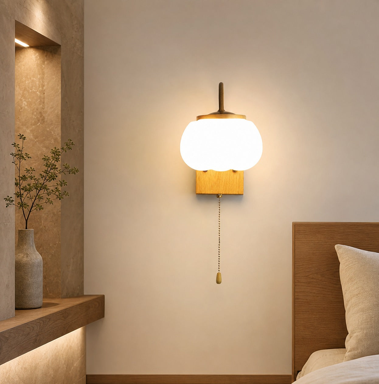 Kapok Flower Wall Lamp