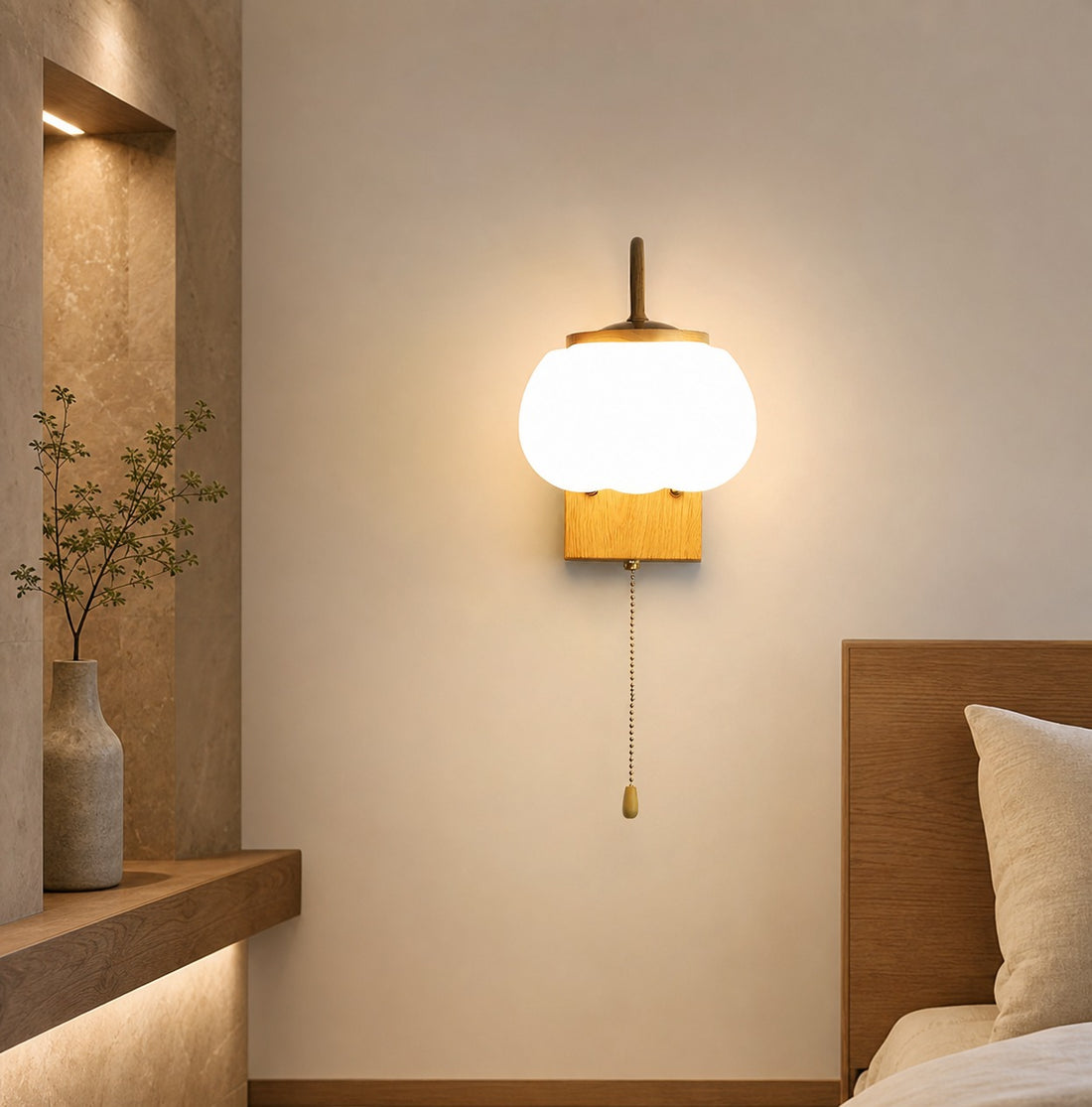 Kapok Flower Wall Lamp