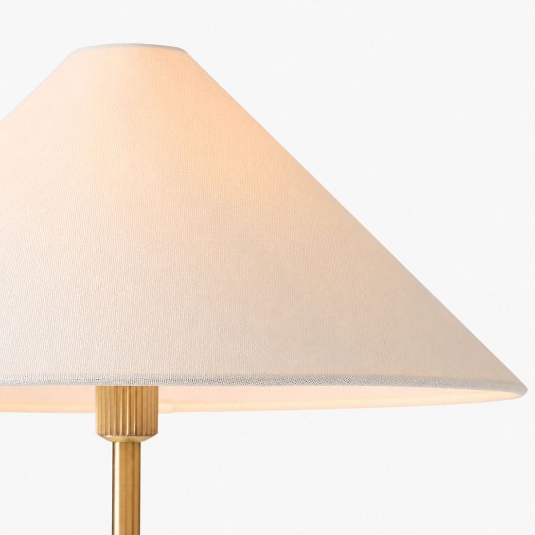 Diora Table & Floor Lamps - Linen Shade Modern Linear Style Sophisticated Accent