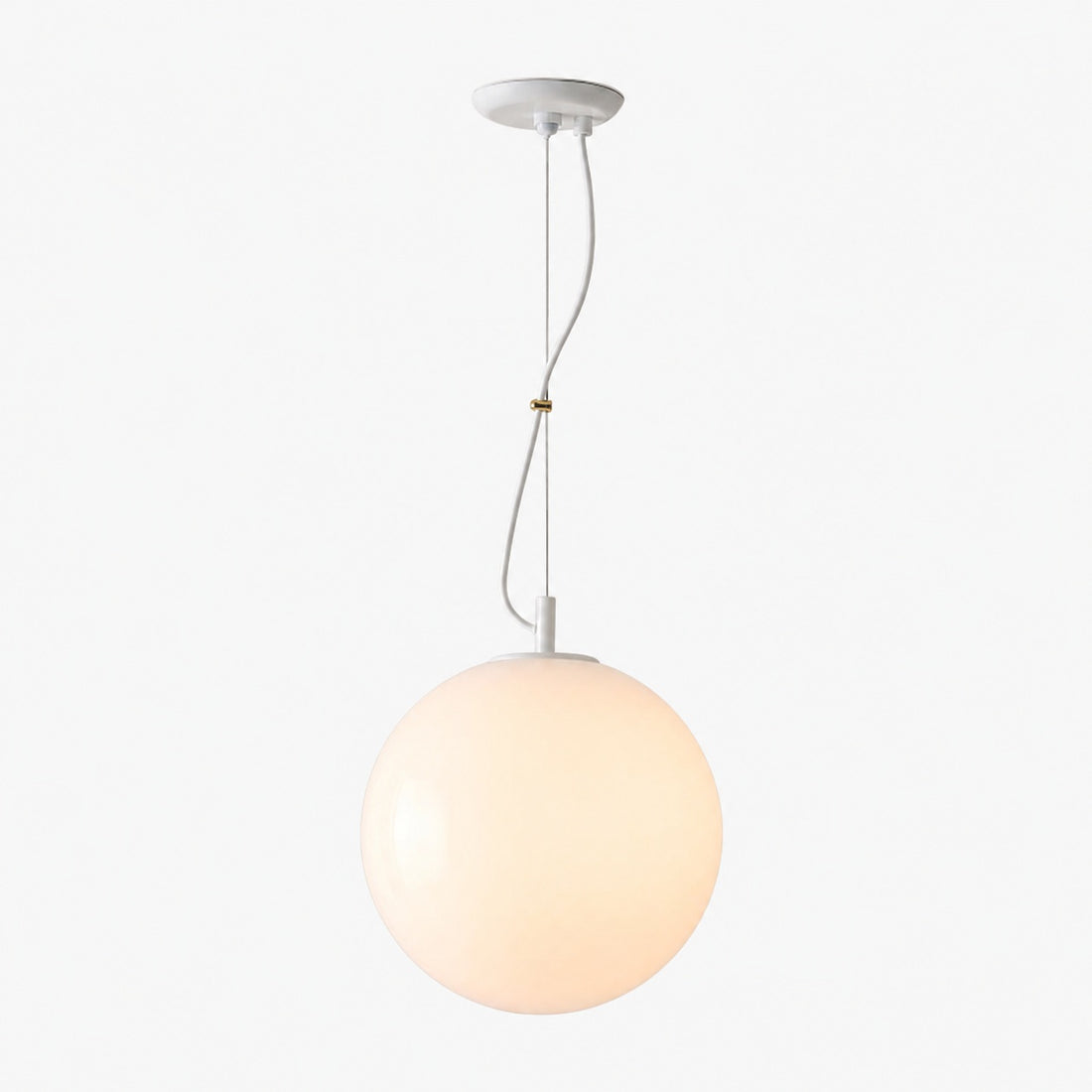 Lumivelle Minimalist Glass Pendant – Adjustable Height Dimmable Design