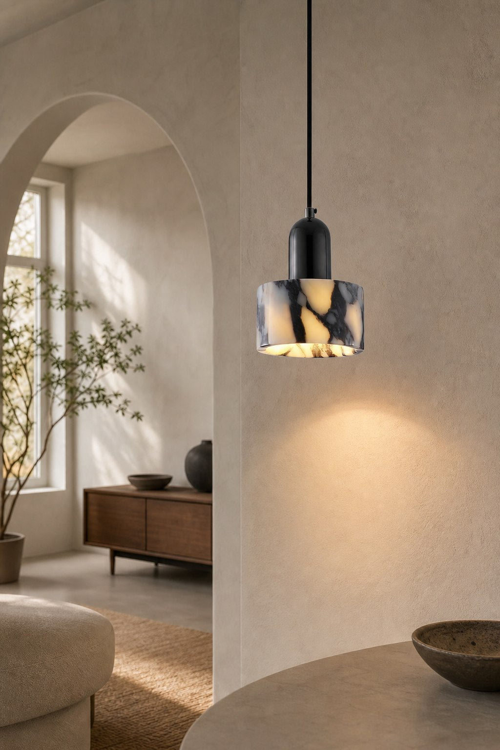 Dekum Marble Pendant Lamp