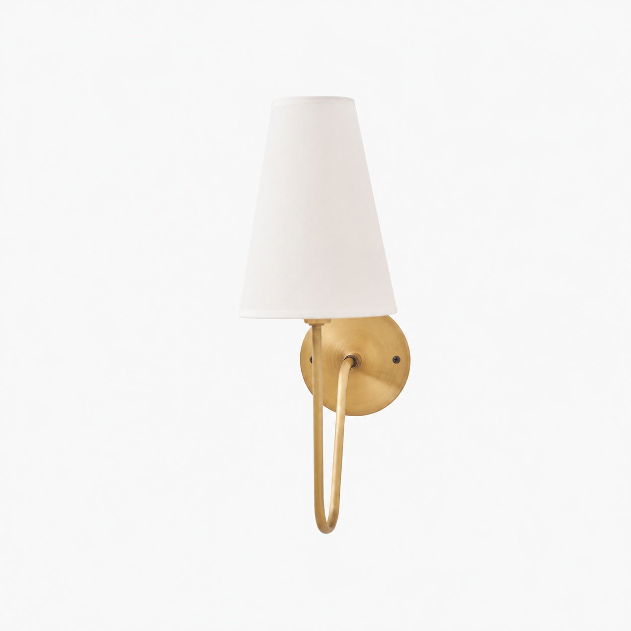 Organic Glass Scoop Wall Light – Minimalist Modern Decorative Ambient Sconce for Living Room