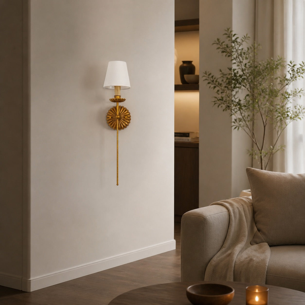 Catina Clove Wall Sconce Double