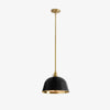 Lirra Metal Dome Pendant Light – Industrial Silhouette Lamp for Kitchens